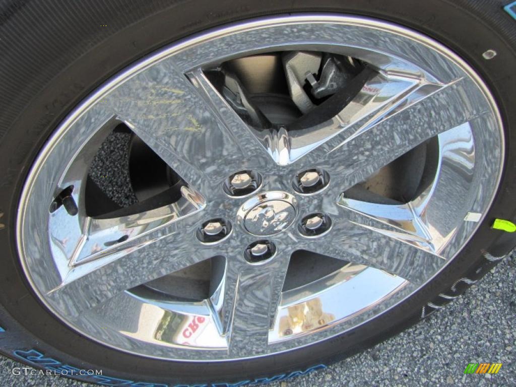 2011 Ram 1500 Big Horn Quad Cab - Brilliant Black Crystal Pearl / Dark Slate Gray/Medium Graystone photo #9