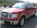 2010 Red Candy Metallic Ford F150 Lariat SuperCrew  photo #2