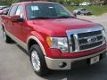 2010 Red Candy Metallic Ford F150 Lariat SuperCrew  photo #4