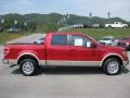 2010 Red Candy Metallic Ford F150 Lariat SuperCrew  photo #5