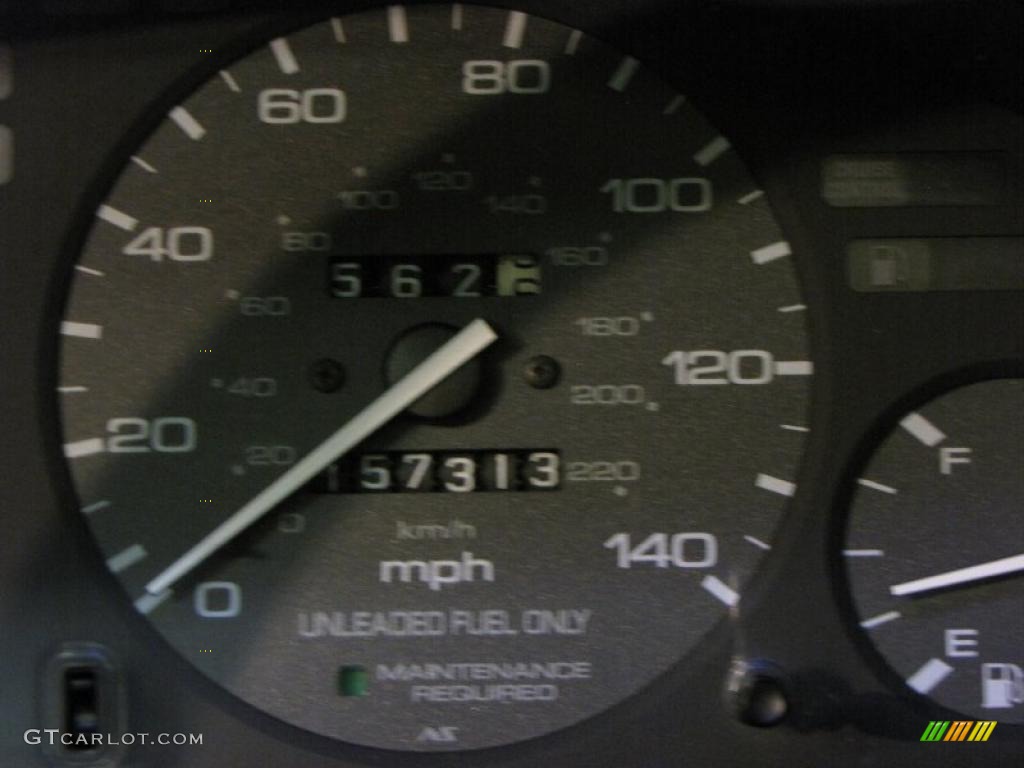 1994 Accord LX Sedan - Sage Green Metallic / Gray photo #7