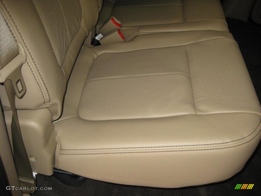 2010 F150 Lariat SuperCrew - Red Candy Metallic / Tan photo #27