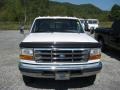 1997 Oxford White Ford F350 XLT Crew Cab Dually  photo #1