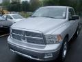 2011 Bright Silver Metallic Dodge Ram 1500 Big Horn Quad Cab 4x4  photo #1