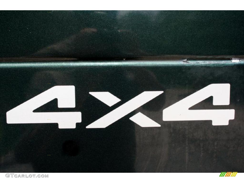 2001 Ram 2500 SLT Quad Cab 4x4 - Forest Green Pearl / Mist Gray photo #104