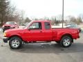 2004 Bright Red Ford Ranger FX4 SuperCab 4x4  photo #1
