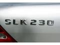 Brilliant Silver Metallic - SLK 230 Kompressor Roadster Photo No. 54