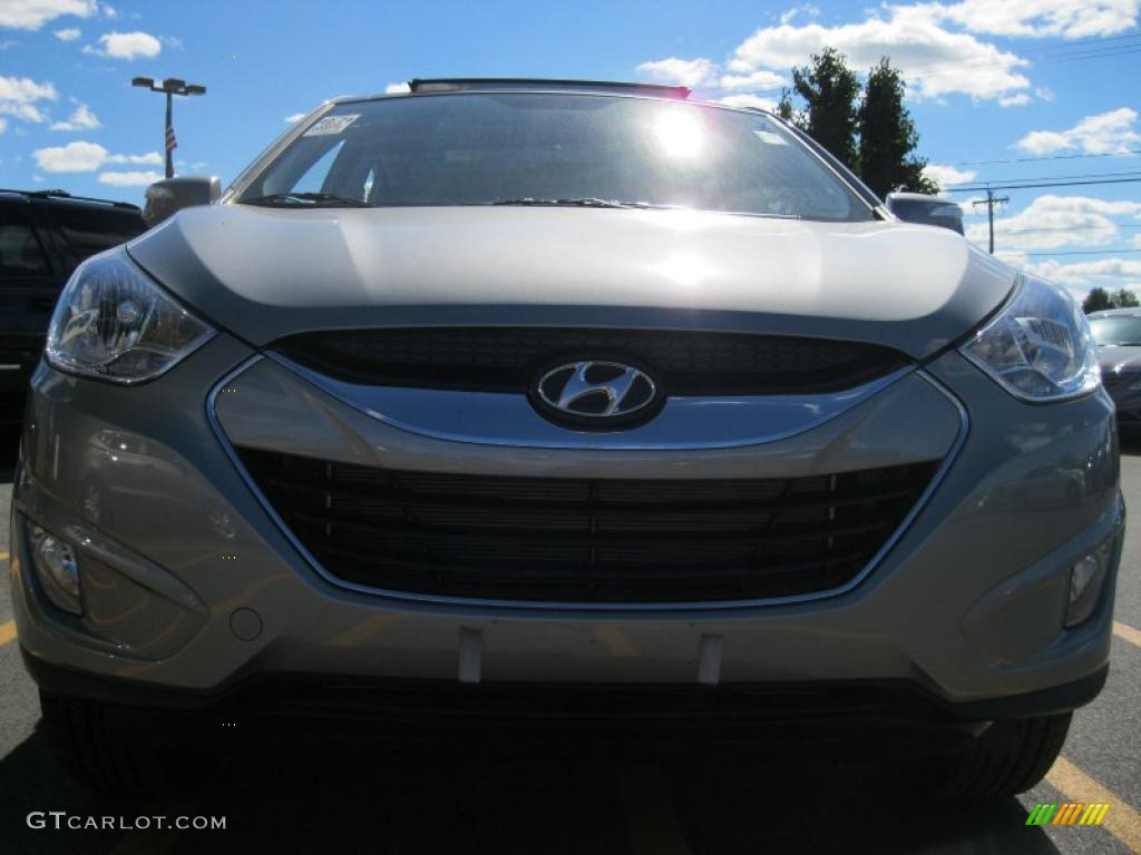 2010 Tucson Limited - Graphite Gray / Black photo #17