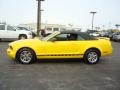 2005 Screaming Yellow Ford Mustang V6 Premium Convertible  photo #1