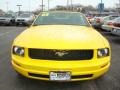 2005 Screaming Yellow Ford Mustang V6 Premium Convertible  photo #4
