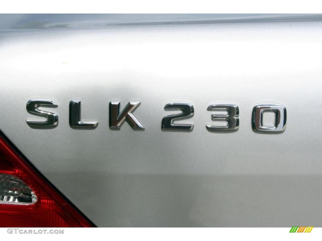 2002 SLK 230 Kompressor Roadster - Brilliant Silver Metallic / Charcoal photo #89