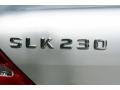 Brilliant Silver Metallic - SLK 230 Kompressor Roadster Photo No. 89