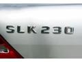 Brilliant Silver Metallic - SLK 230 Kompressor Roadster Photo No. 90