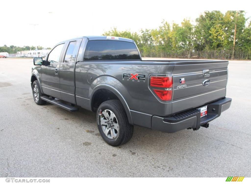 2010 F150 FX2 SuperCab - Sterling Grey Metallic / Black photo #13