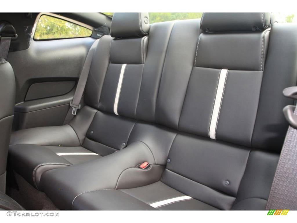2011 Mustang GT Premium Coupe - Ebony Black / Charcoal Black/Cashmere photo #6