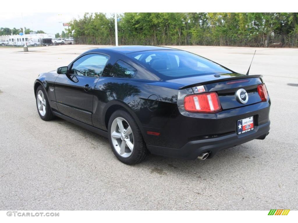 2011 Mustang GT Premium Coupe - Ebony Black / Charcoal Black/Cashmere photo #12