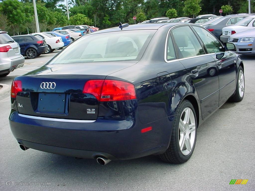 2005 A4 3.2 quattro Sedan - Moro Blue Pearl Effect / Beige photo #5