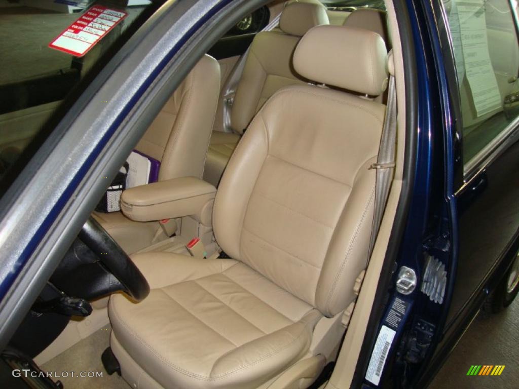 2002 Jetta GLS 1.8T Sedan - Indigo Blue / Beige photo #16