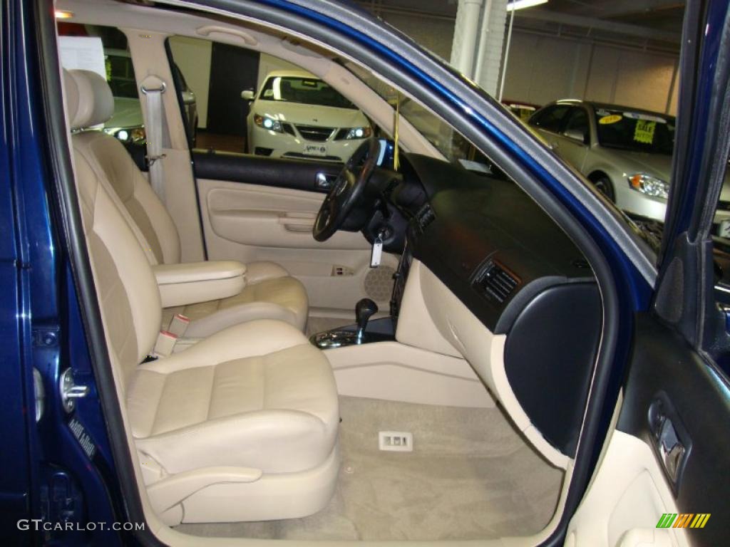 2002 Jetta GLS 1.8T Sedan - Indigo Blue / Beige photo #19