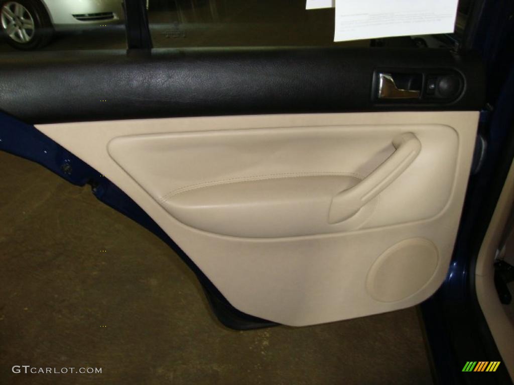 2002 Jetta GLS 1.8T Sedan - Indigo Blue / Beige photo #23