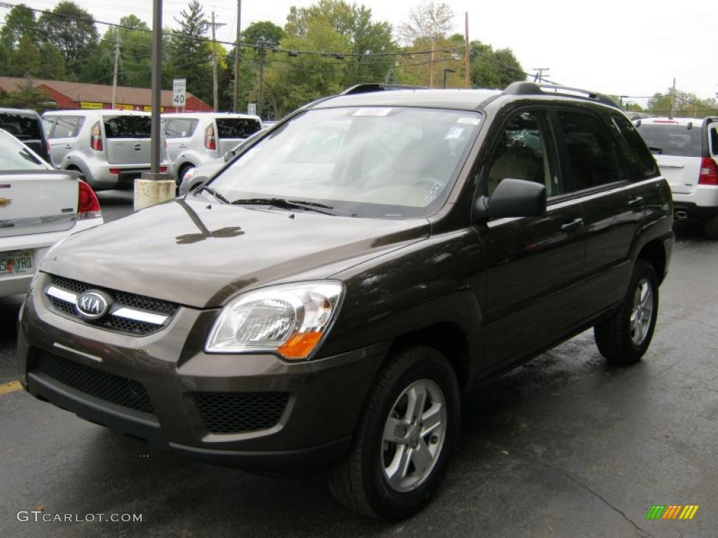 2010 Smokey Brown Kia Sportage LX V6 4x4 36857443 Car