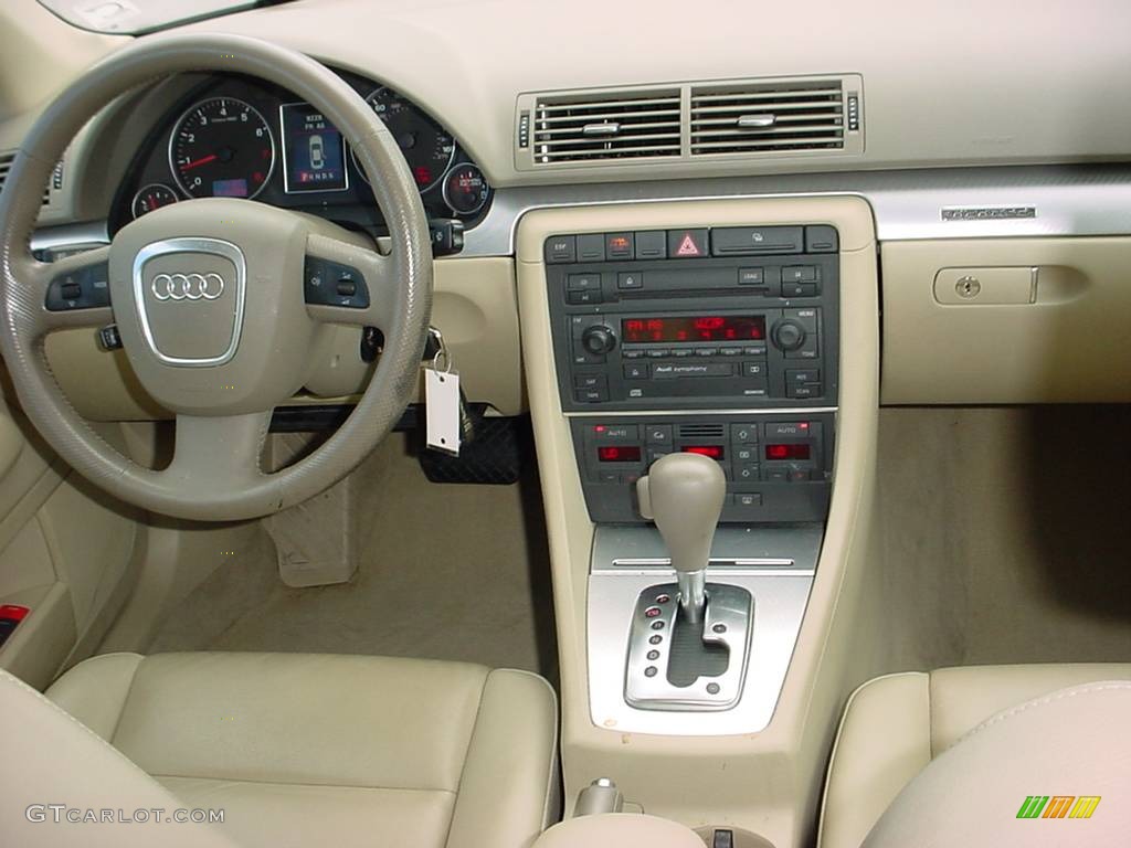 2005 A4 3.2 quattro Sedan - Moro Blue Pearl Effect / Beige photo #13