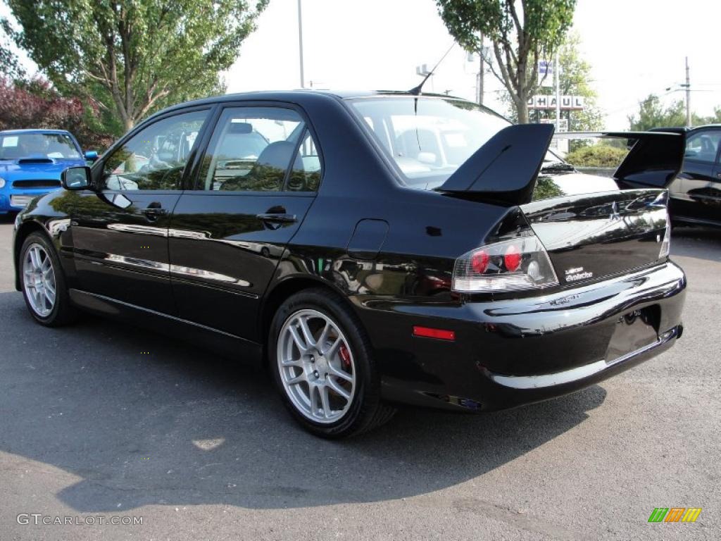 Tarmac Black 2006 Mitsubishi Lancer Evolution IX Exterior Photo #36947852