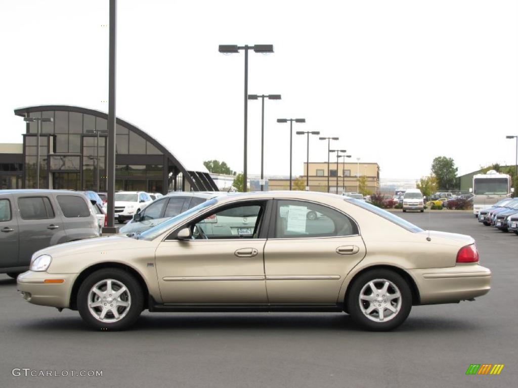 2000 Sable LS Sedan - Harvest Gold Metallic / Medium Parchment photo #1