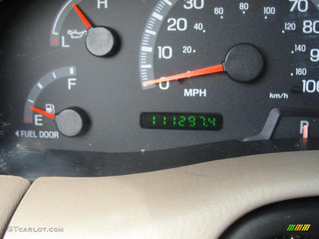 2003 F150 Lariat SuperCab - Toreador Red Metallic / Medium Parchment Beige photo #40