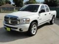 2008 Bright White Dodge Ram 1500 Lone Star Edition Quad Cab  photo #7