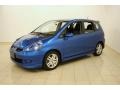 2008 Vivid Blue Pearl Honda Fit Sport  photo #3