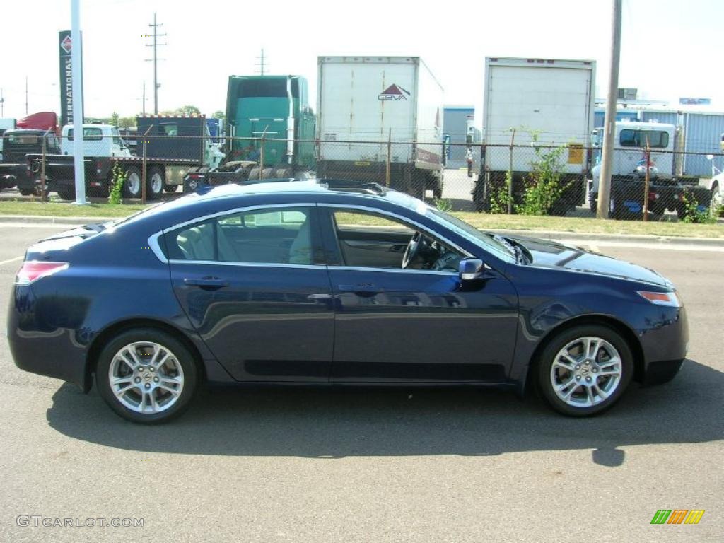 2009 TL 3.5 - Royal Blue Pearl / Taupe photo #4