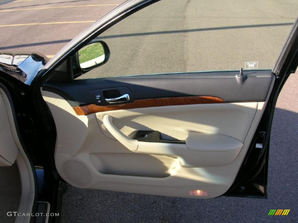 2008 TSX Sedan - Nighthawk Black Pearl / Parchment photo #12