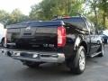 2009 Super Black Nissan Frontier LE Crew Cab 4x4  photo #5