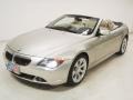 2007 Mineral Silver Metallic BMW 6 Series 650i Convertible  photo #10