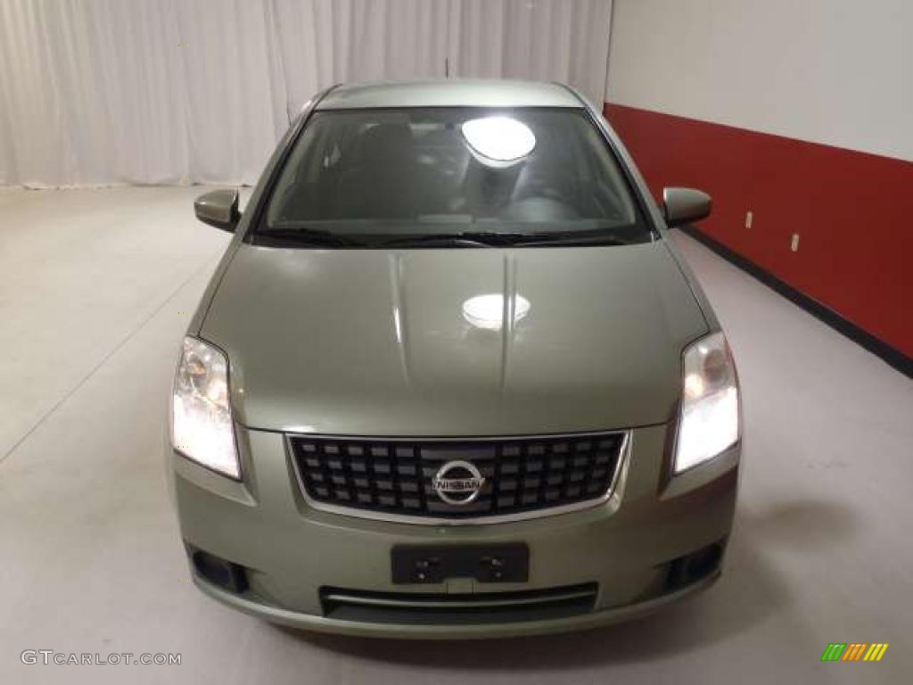 2007 Sentra 2.0 S - Metallic Jade / Beige photo #2