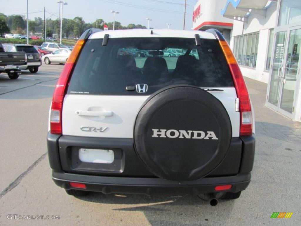 2003 CR-V EX 4WD - Taffeta White / Gray photo #7