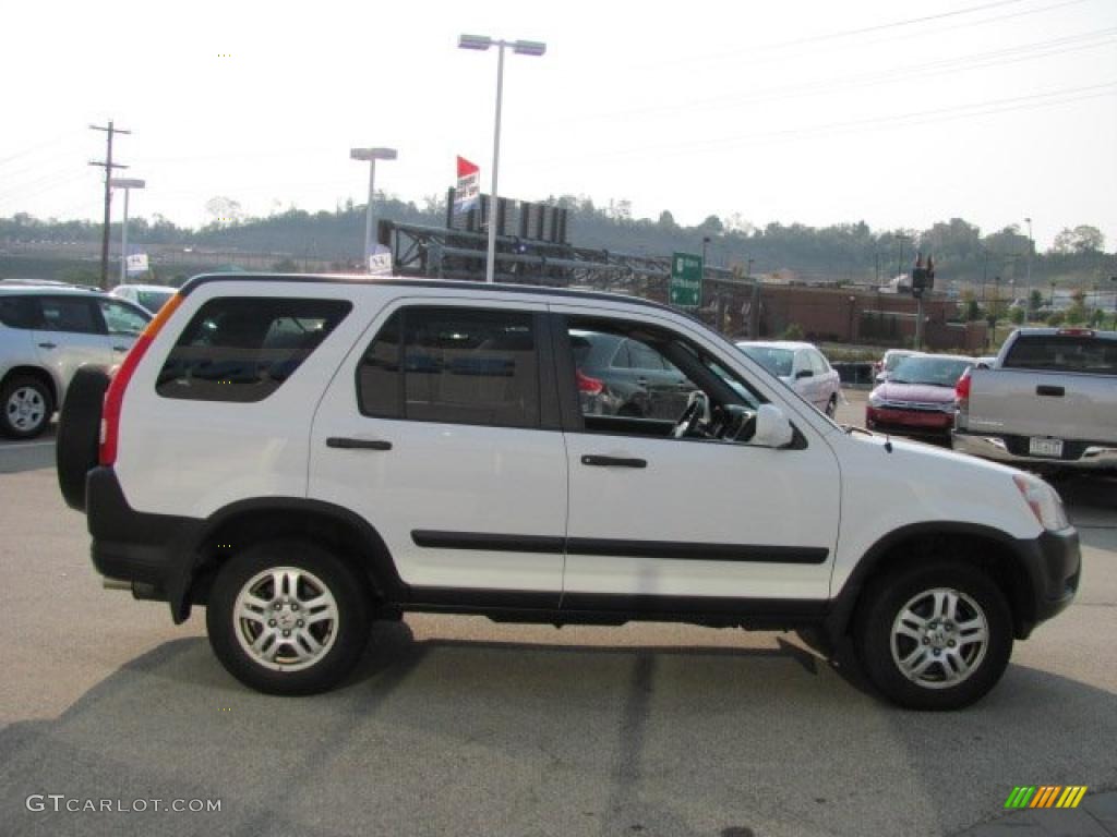 2003 CR-V EX 4WD - Taffeta White / Gray photo #9