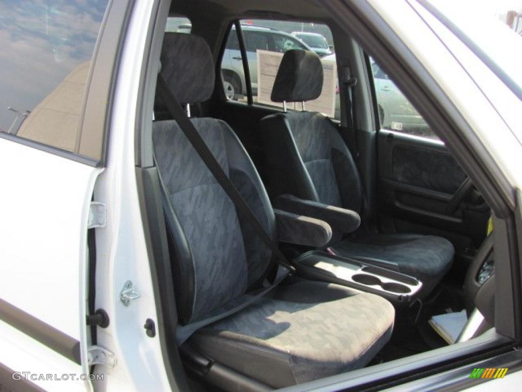2003 CR-V EX 4WD - Taffeta White / Gray photo #12