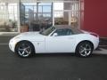 2007 Pure White Pontiac Solstice Roadster  photo #2