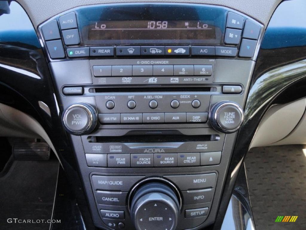 2007 MDX Technology - Aspen White Pearl / Parchment photo #13