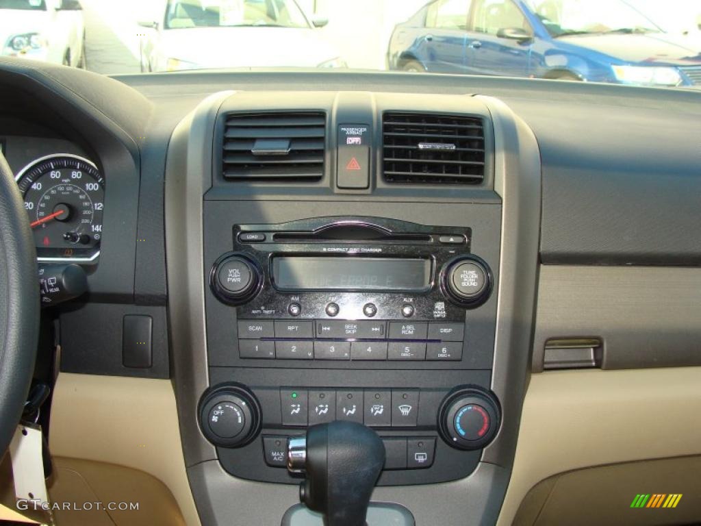 2009 CR-V EX 4WD - Crystal Black Pearl / Ivory photo #18