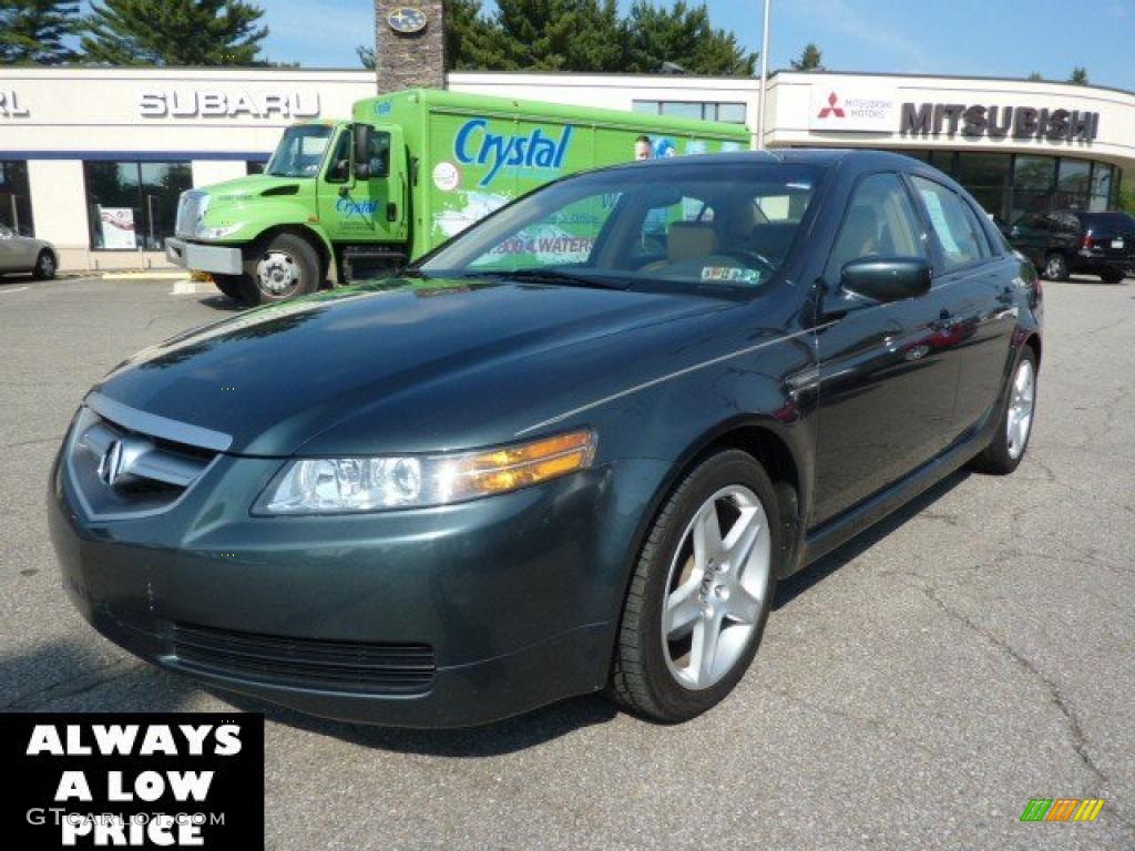 Deep Green Pearl Acura TL