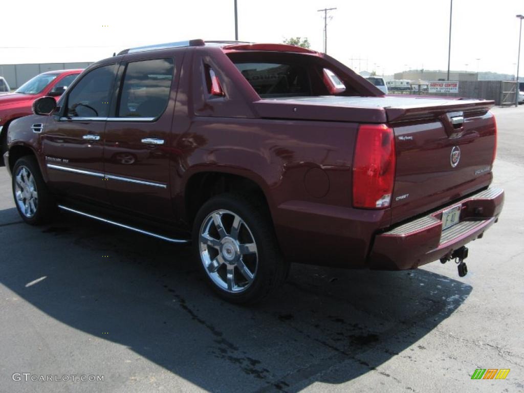 2008 Escalade EXT AWD - Sonoma Red / Cocoa/Light Cashmere photo #6