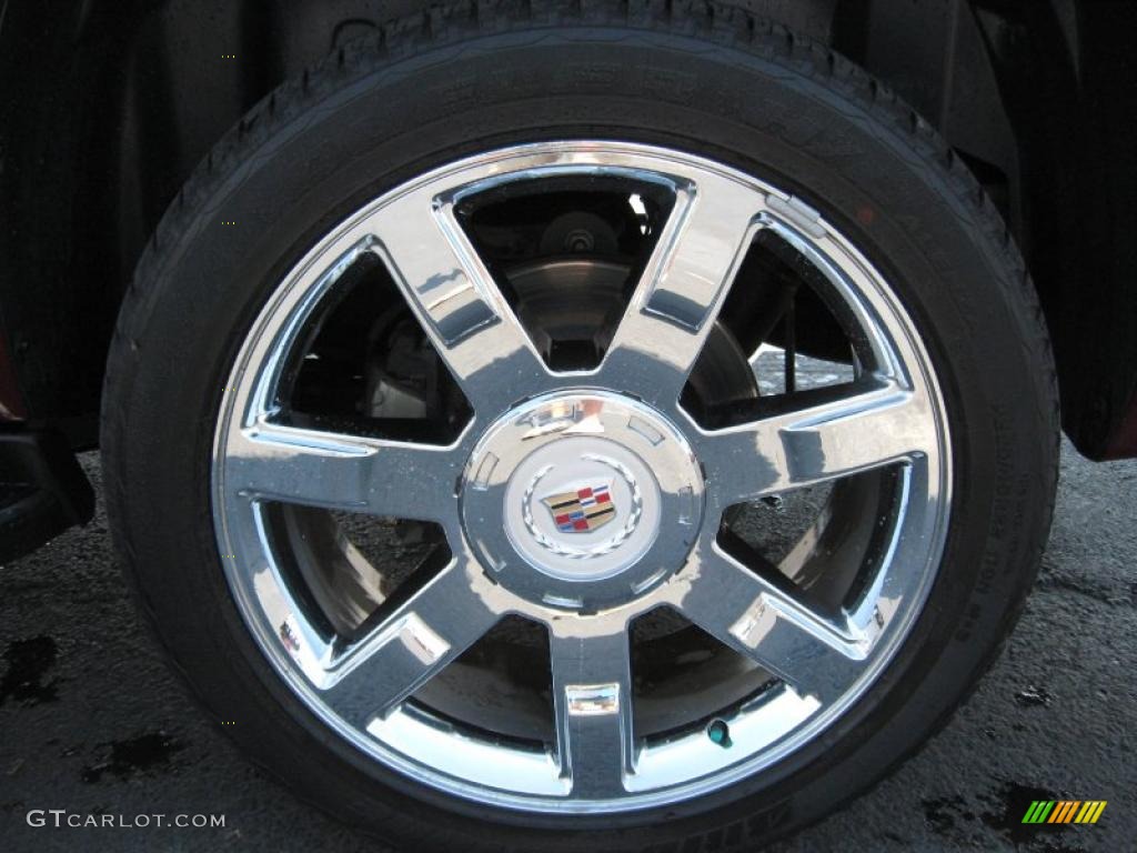 2008 Escalade EXT AWD - Sonoma Red / Cocoa/Light Cashmere photo #7