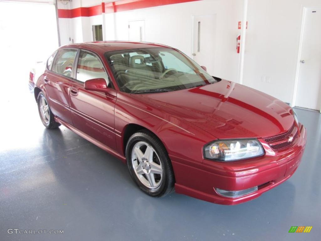 2005 Impala SS Supercharged - Sport Red Metallic / Neutral Beige photo #5