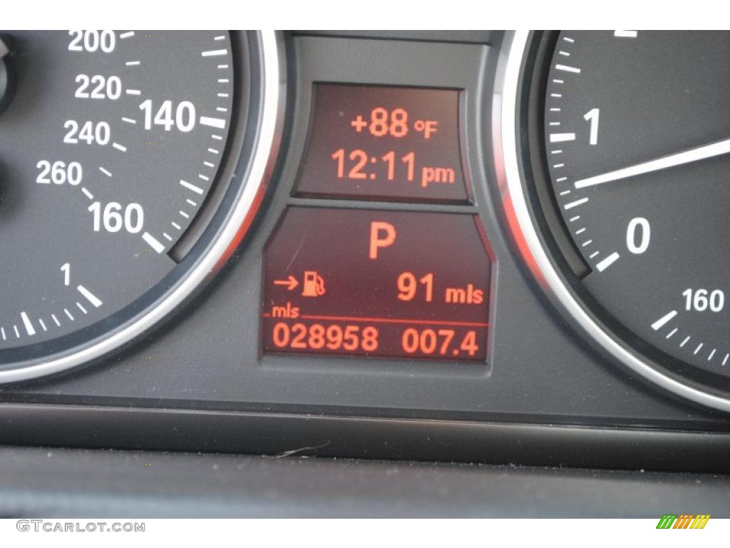2008 3 Series 335i Sedan - Jet Black / Beige photo #16
