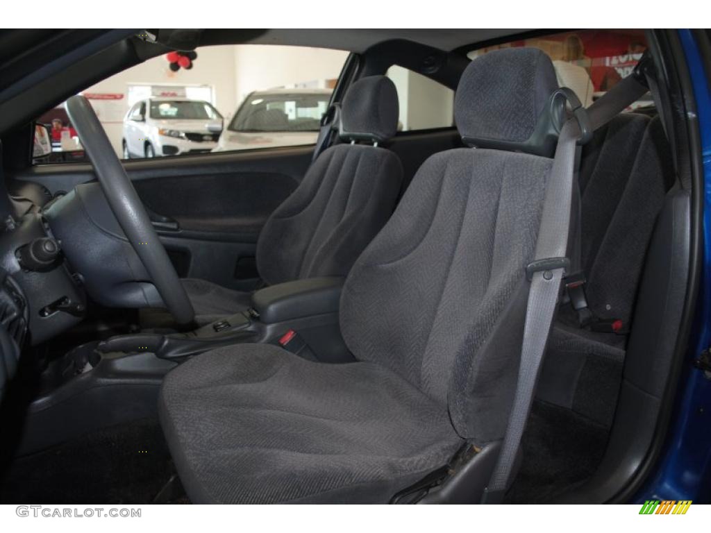 2003 Cavalier LS Sport Coupe - Arrival Blue Metallic / Graphite Gray photo #14
