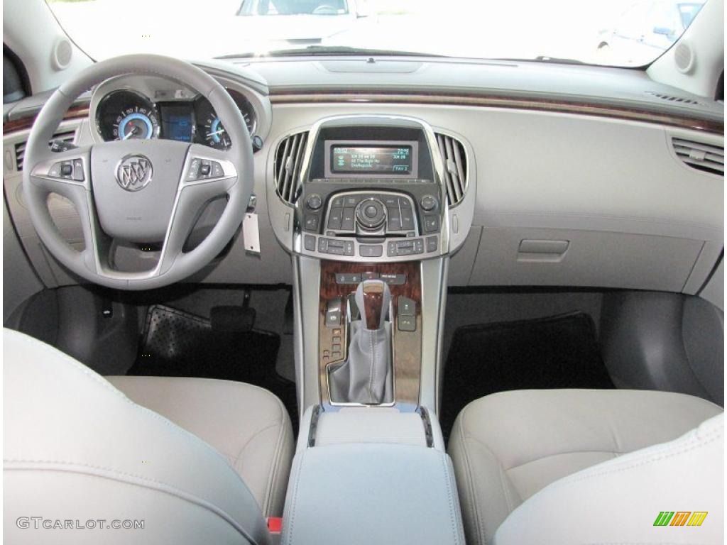 2011 LaCrosse CXL - White Diamond Tricoat / Dark Titanium/Light Titanium photo #8