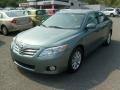 2011 Aloe Green Metallic Toyota Camry XLE  photo #3